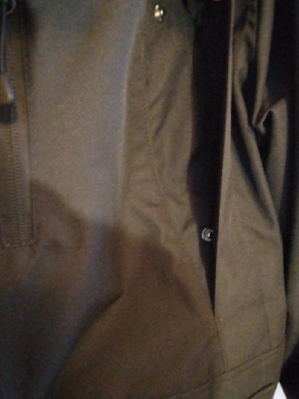 Goodfellow & Co Selby Black Arctic Parka with Faux-Fur Trimmed Hood Mens L - Picture 12 of 14